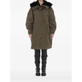 Green Fur Trim Jacket