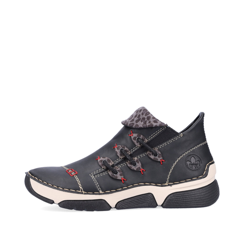 Rieker Womens Fashion Ankle Boots | Black