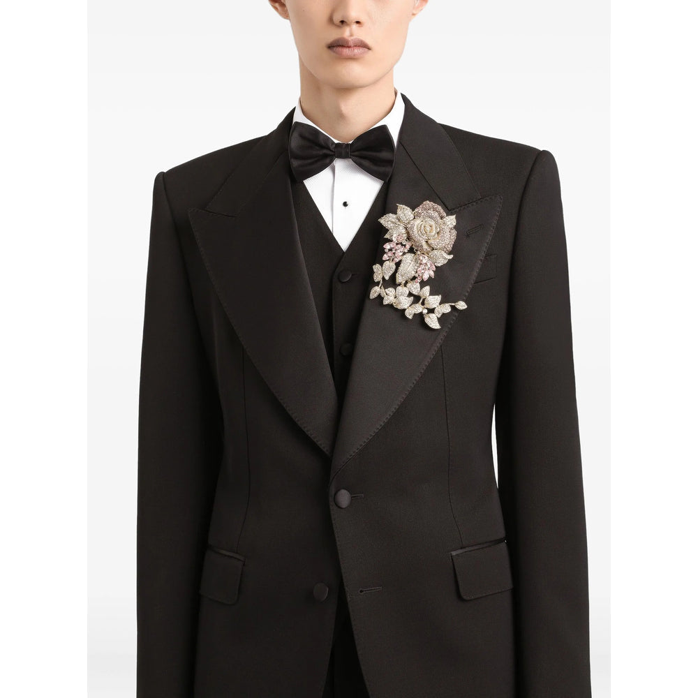 Sleek Satin Tailored Jacket