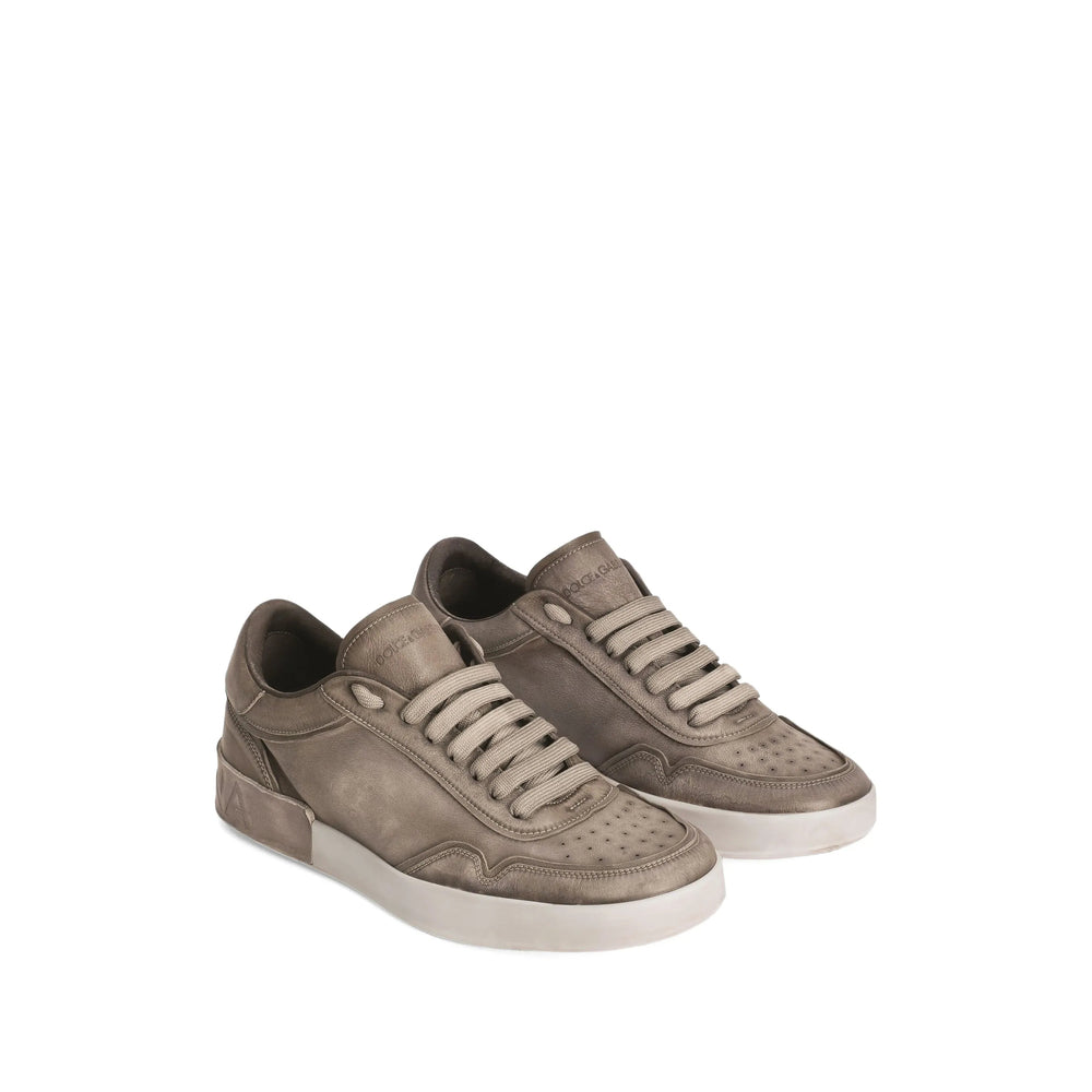Sleek Grey Lace-up Perforator