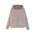 Clean Hooded Zip Sweater