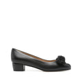 Nappa Block Heel