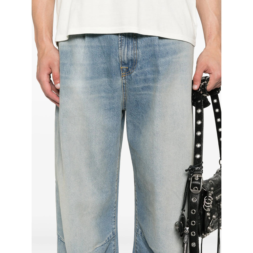 Faded Classic Five-pocket Jeans