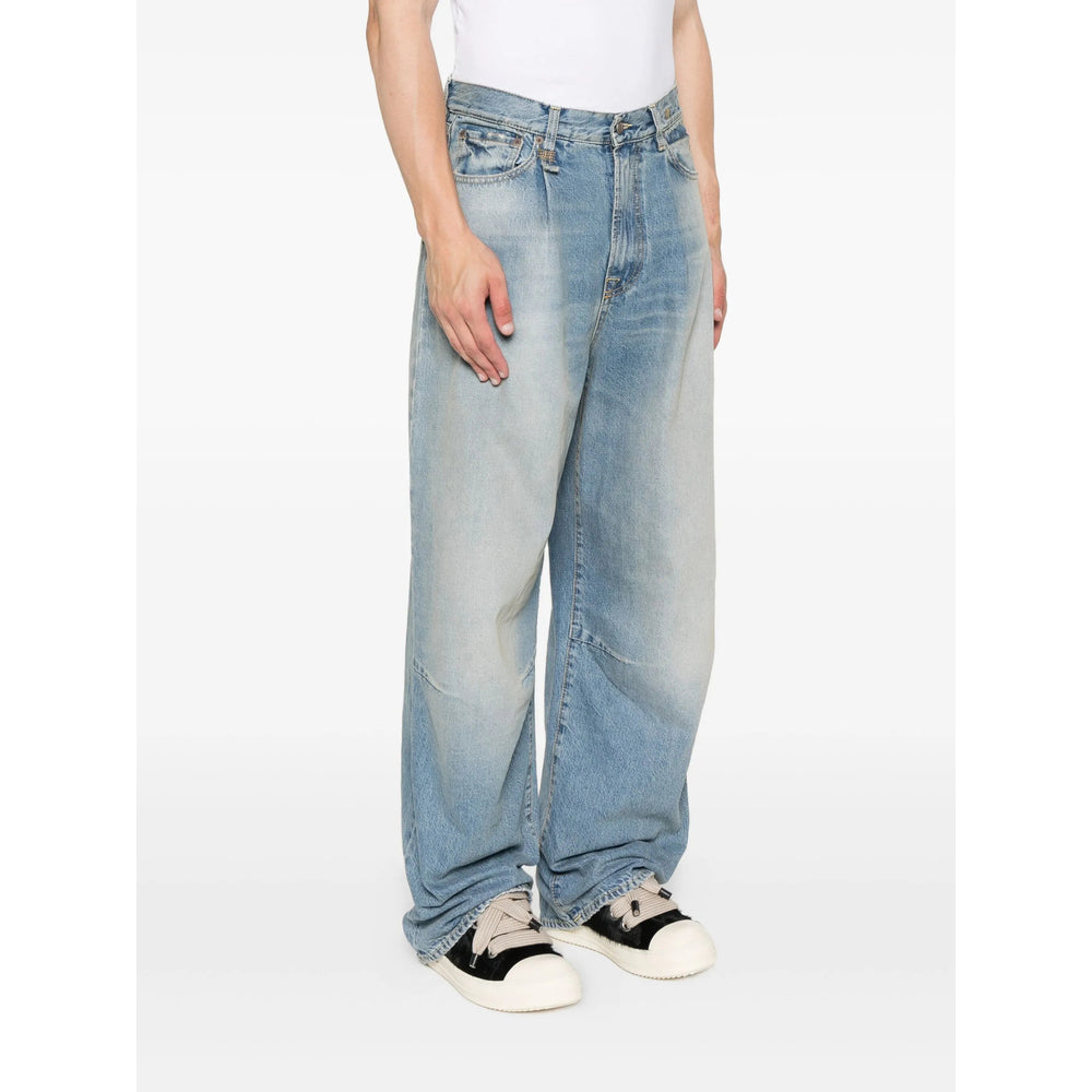 Faded Classic Five-pocket Jeans