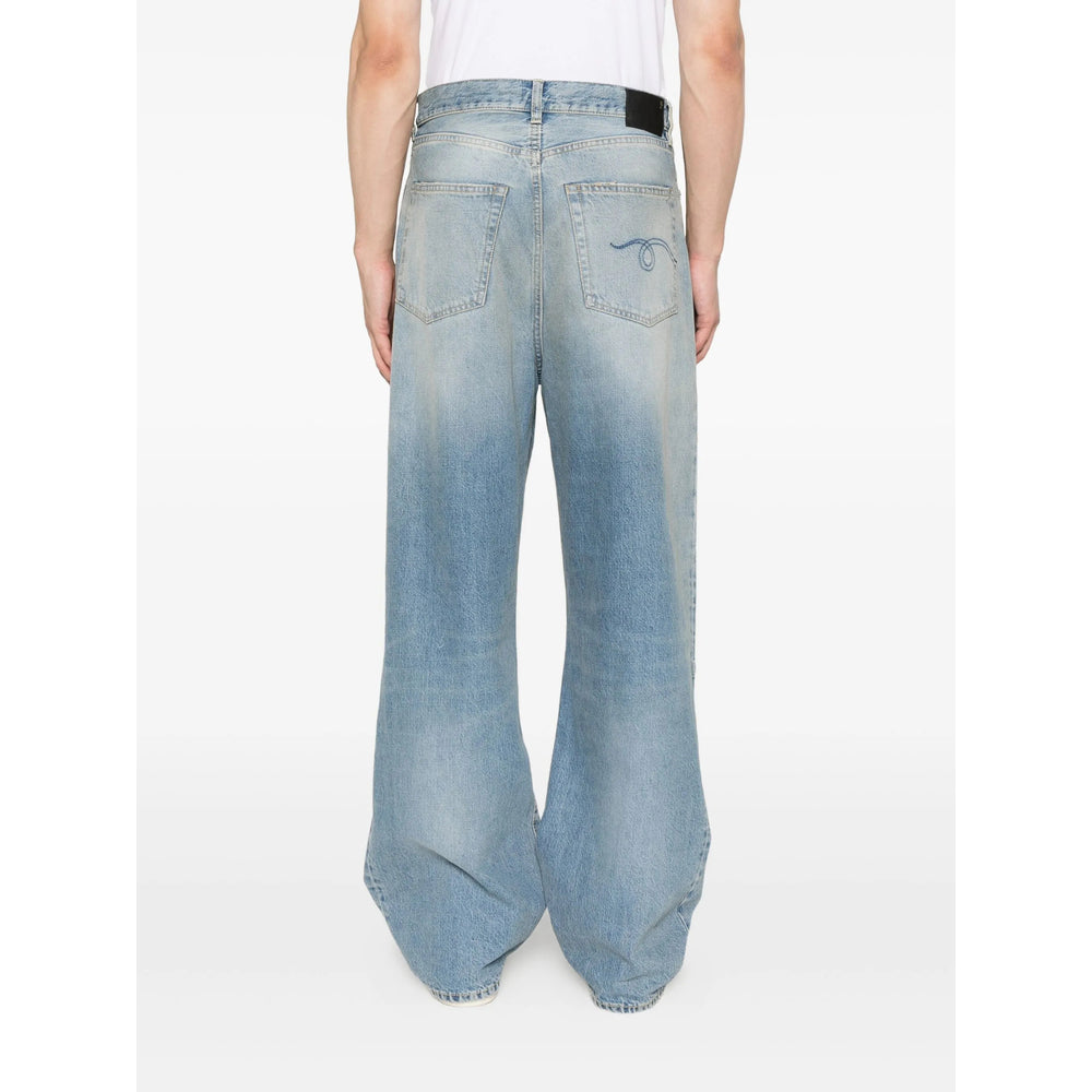 Faded Classic Five-pocket Jeans
