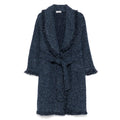 Boucl Shawl Collar Jacket