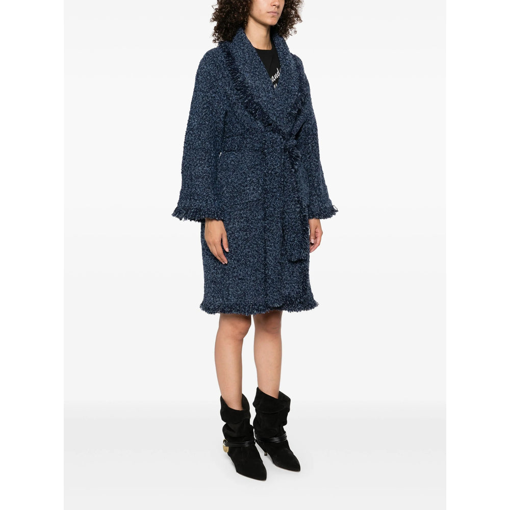 Boucl Shawl Collar Jacket
