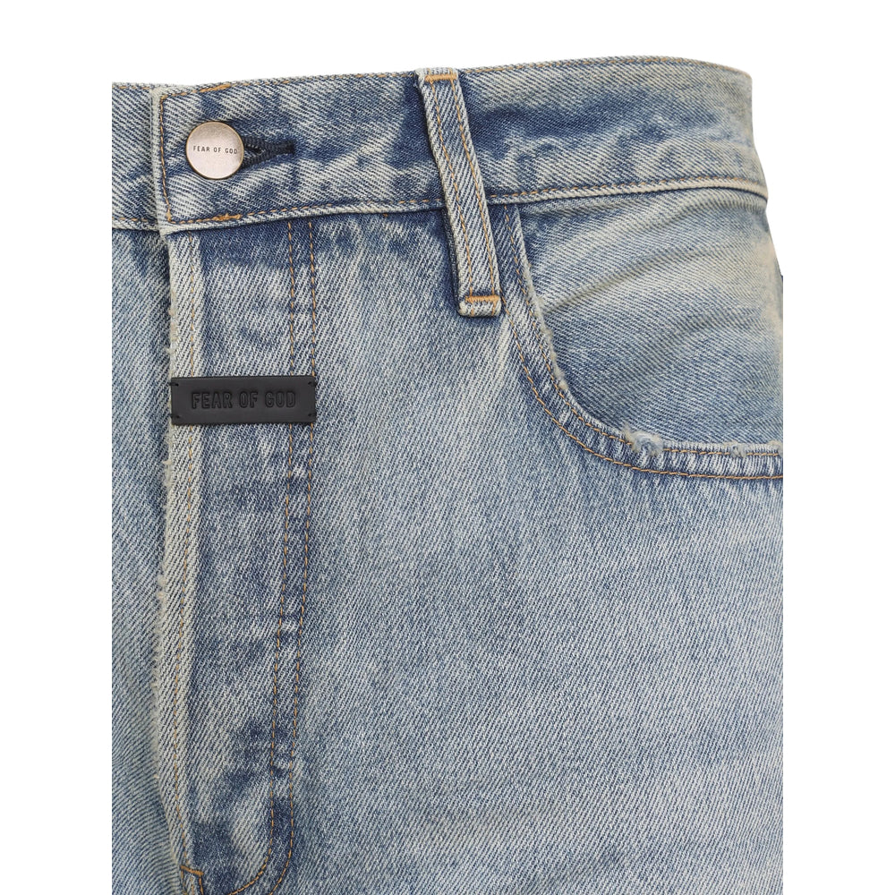 Ripped Knee Classic Denim