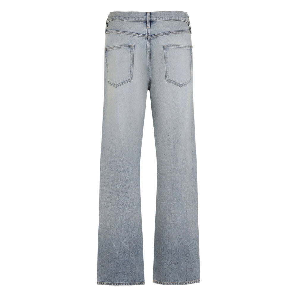 Ripped Knee Classic Denim