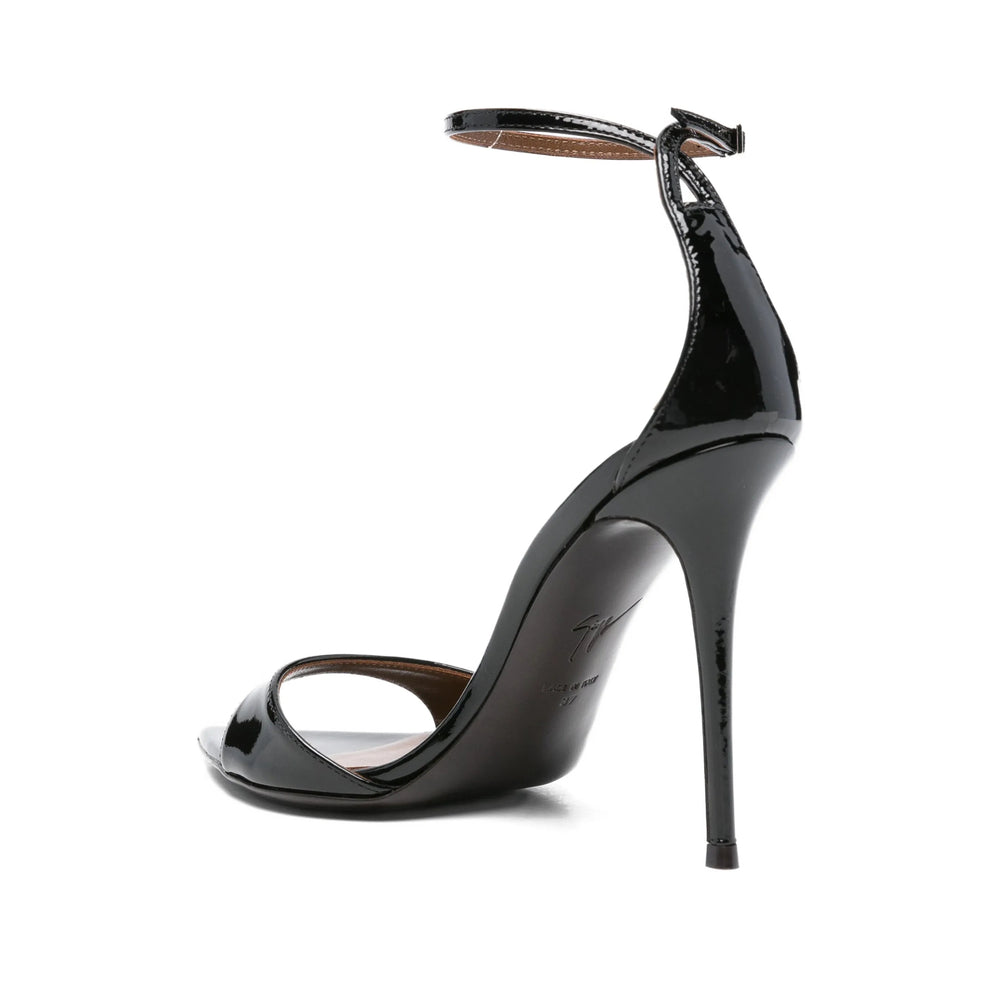 High Heel Patent Calf Strap