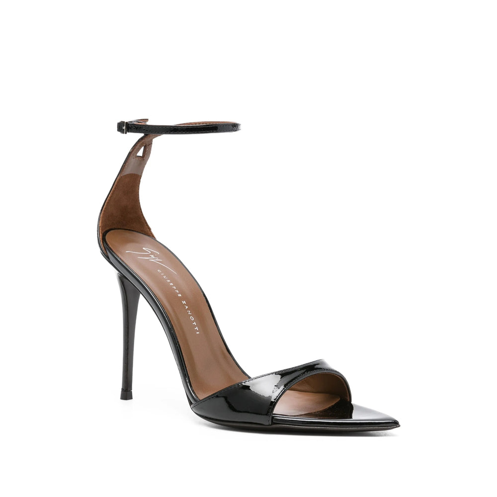 High Heel Patent Calf Strap