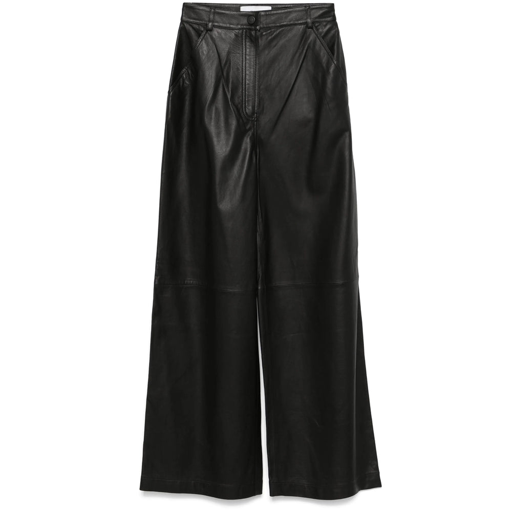 Streamlined Lambskin Trousers