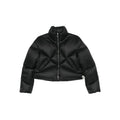 Black Silk Zip Jacket