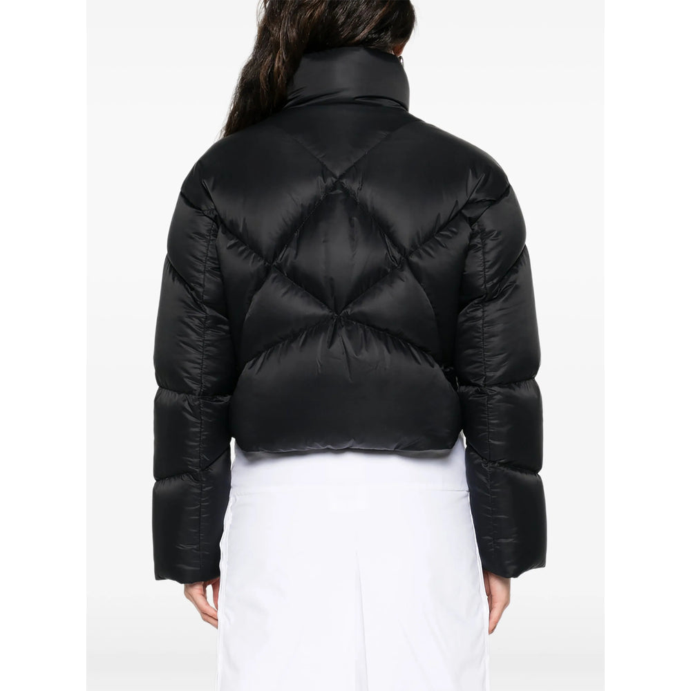 Black Silk Zip Jacket