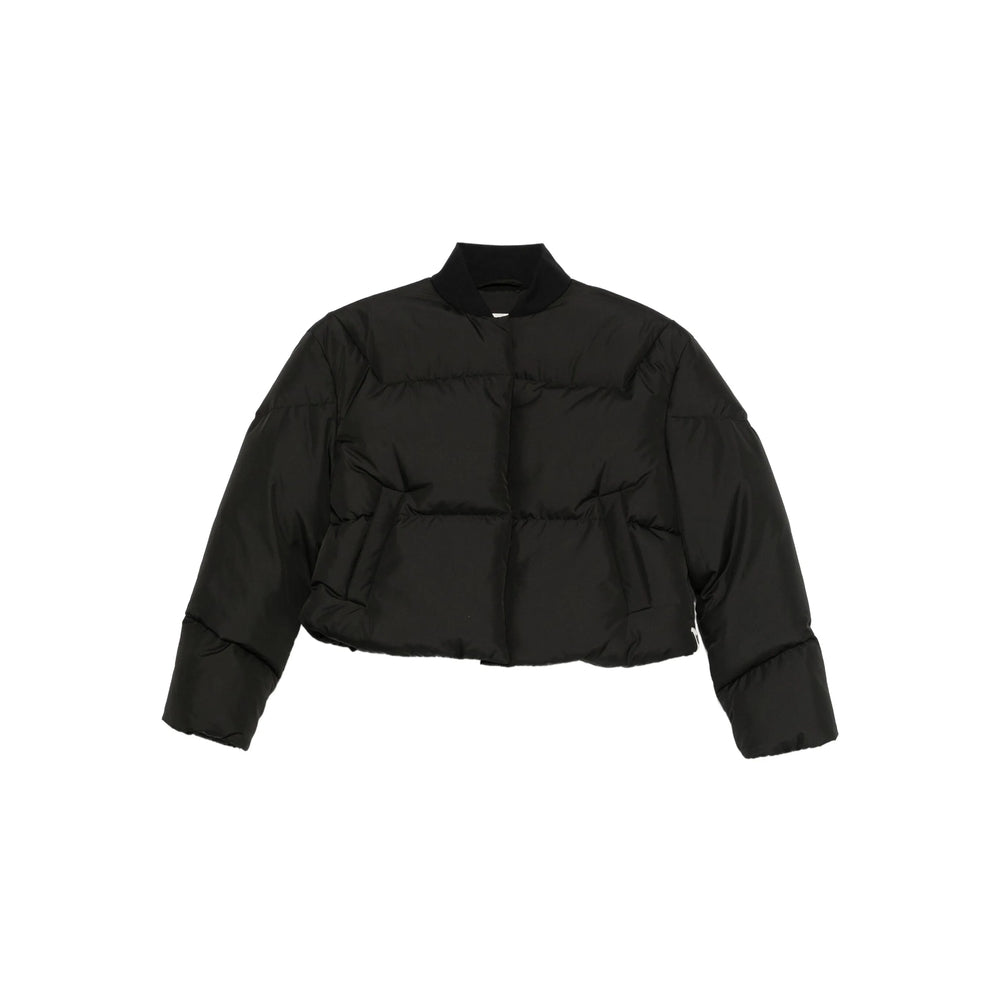 Baseball Collar Shirt With Quilted Design