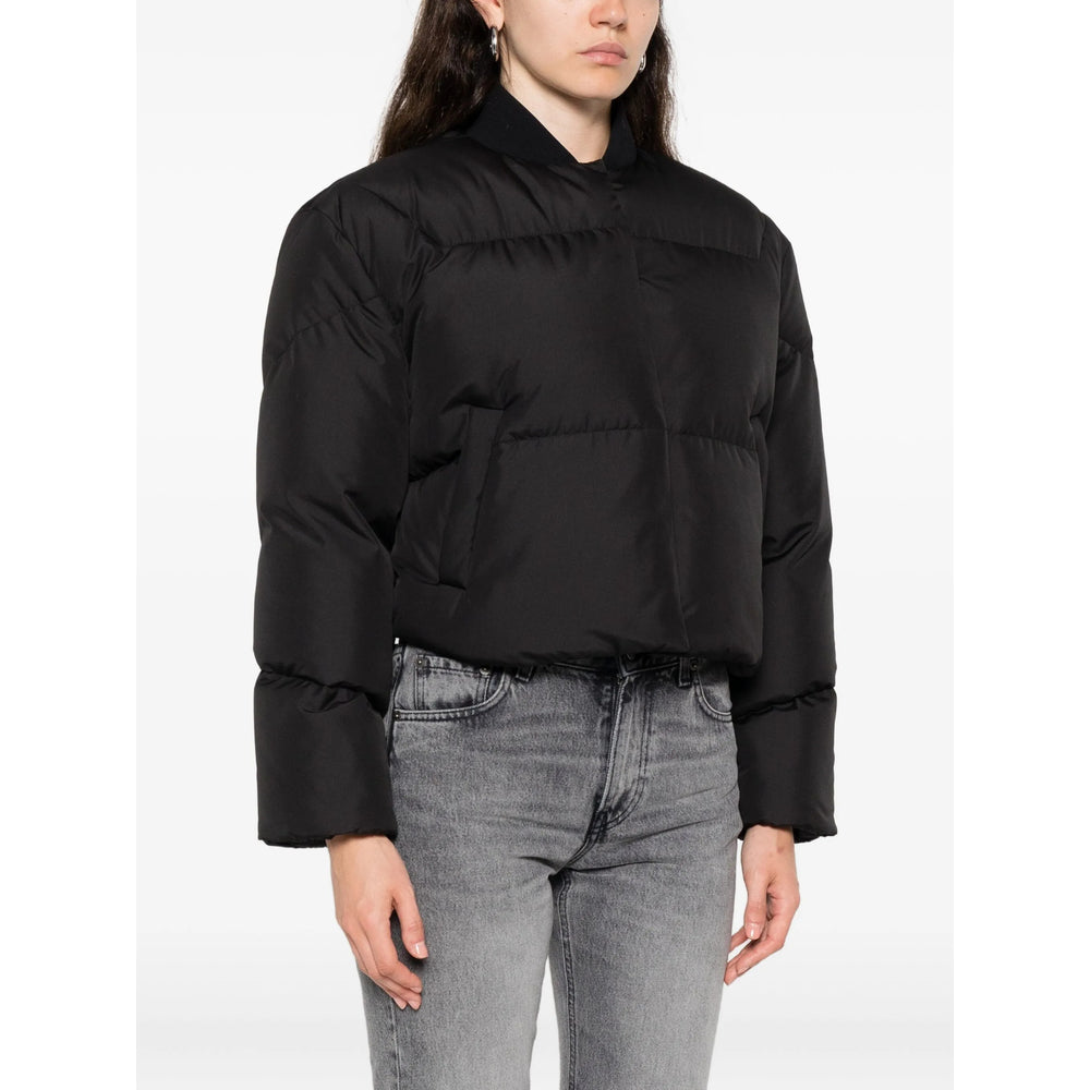 Baseball Collar Shirt With Quilted Design