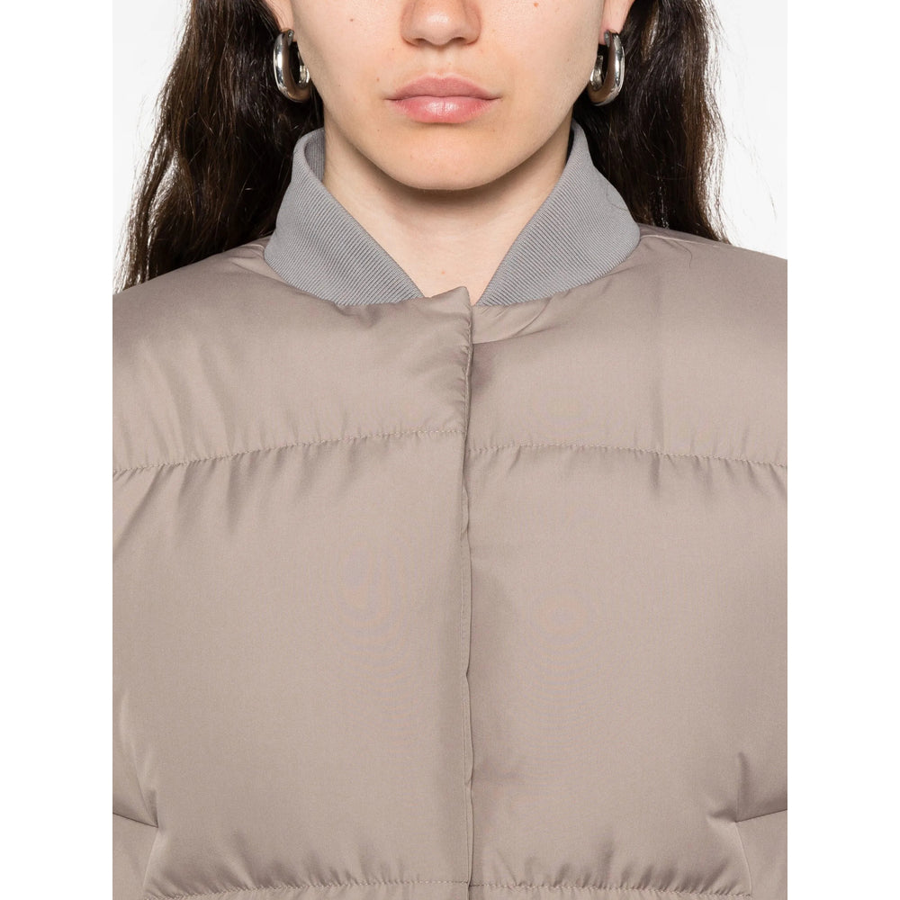 Sleek Padded Utility Coat