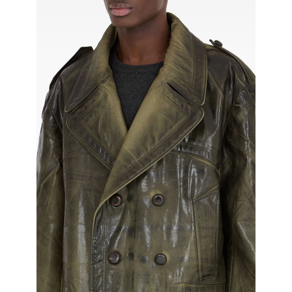 Double-breasted Epaulette Jacket