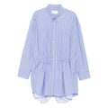 Crisp Blue Striped Button Shirt