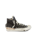 Frayed Toe Lace-up
