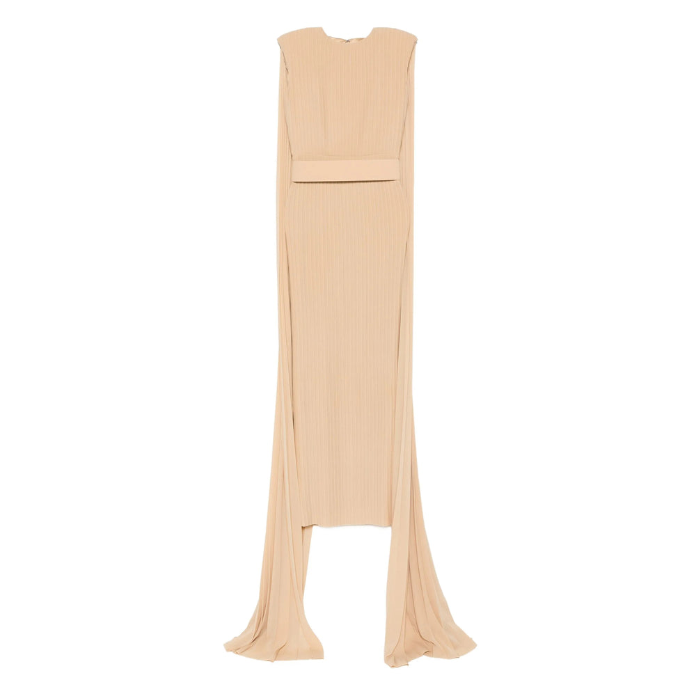 Streamlined Cape Dress