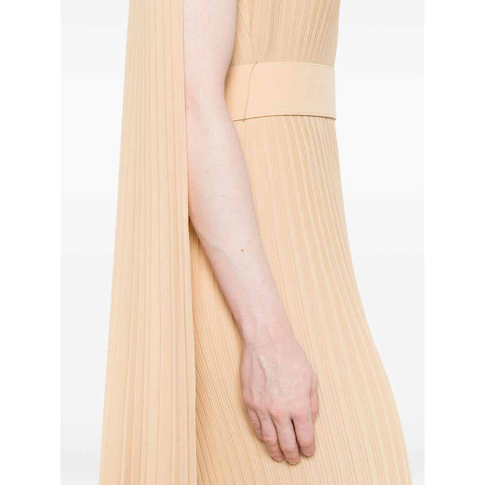 Streamlined Cape Dress