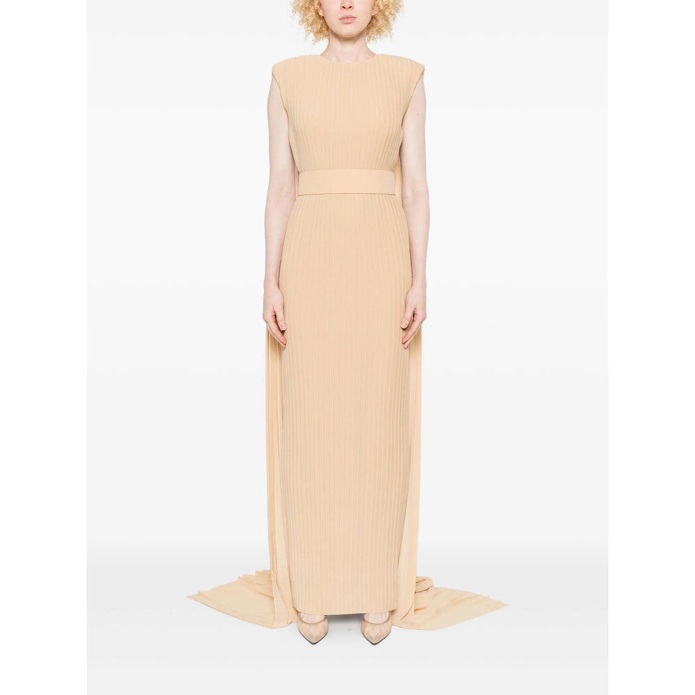 Streamlined Cape Dress