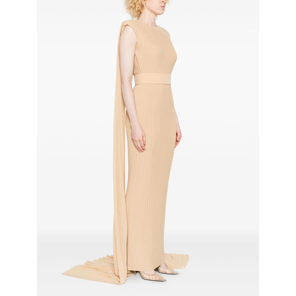 Streamlined Cape Dress