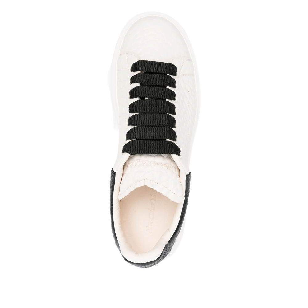 White Calf Leather Pumps