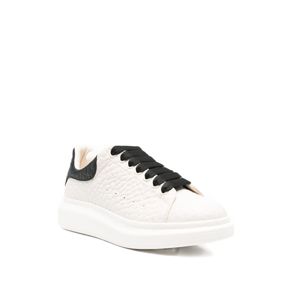 White Calf Leather Pumps