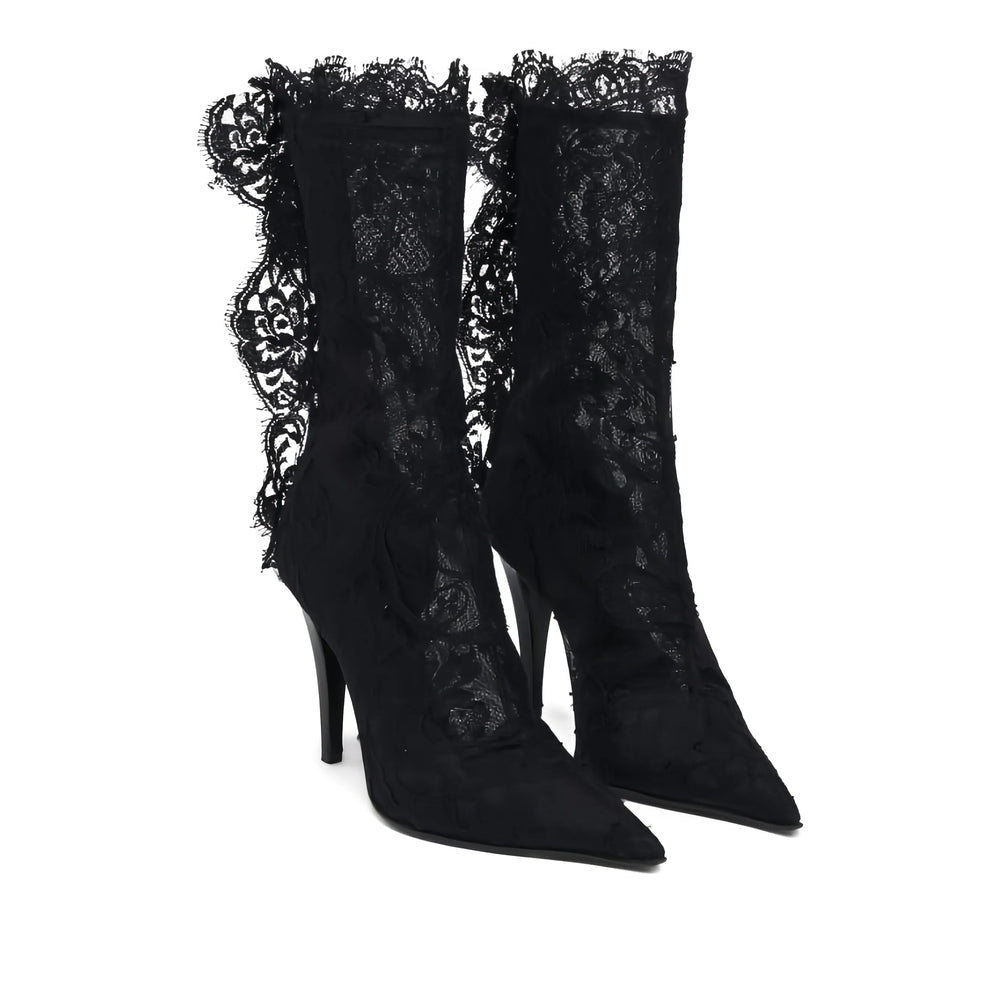 Feminine Lace Stiletto