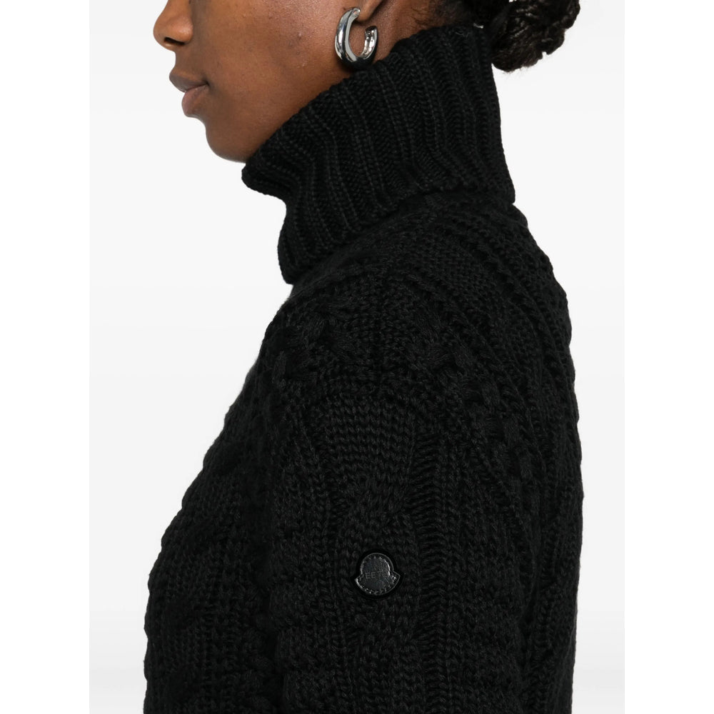 Cable Knit Turtleneck Sweater