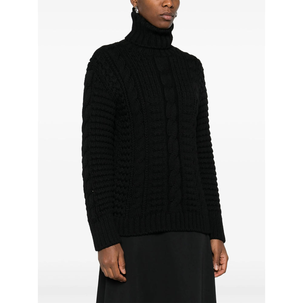 Cable Knit Turtleneck Sweater