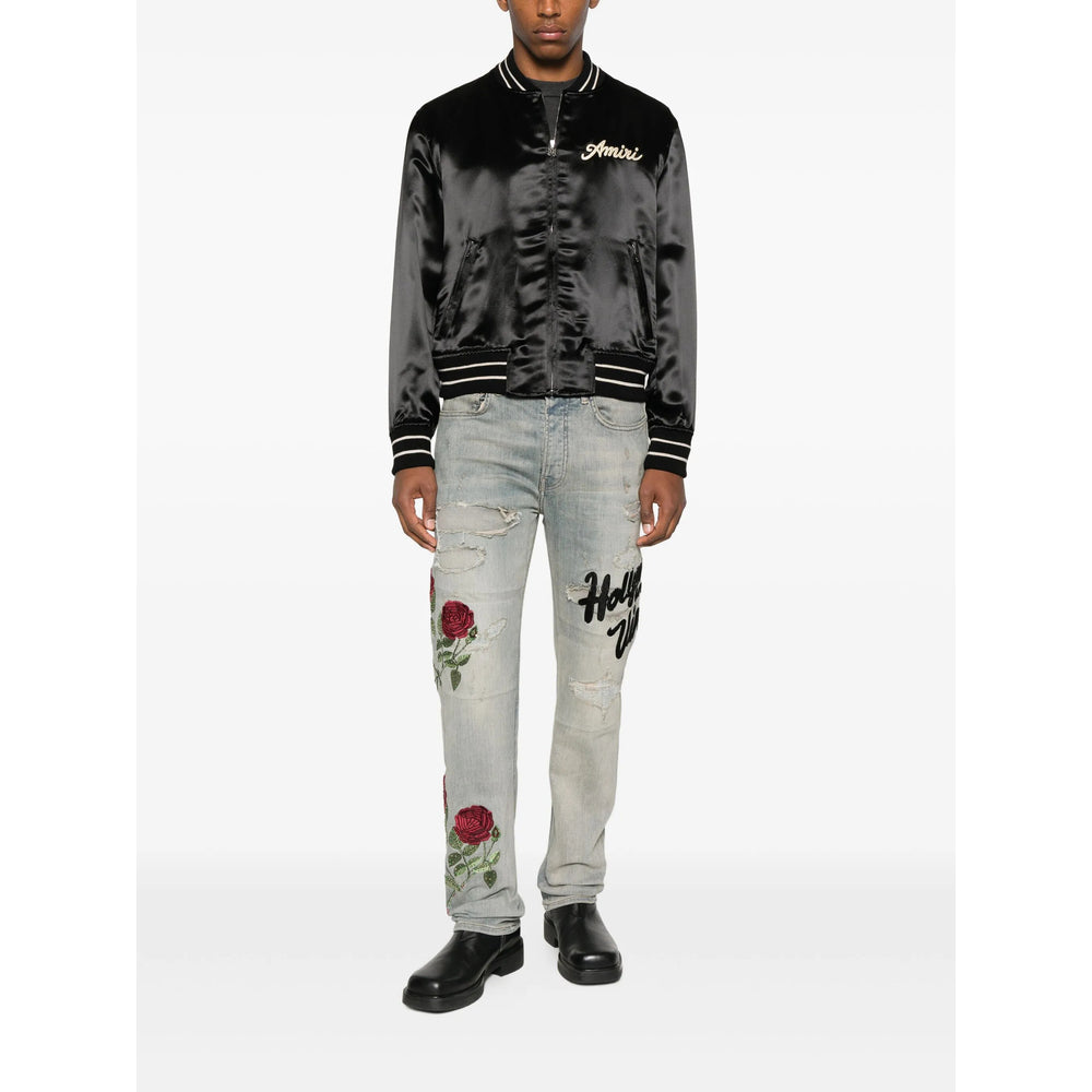 Distressed Light Blue Denim Jacket