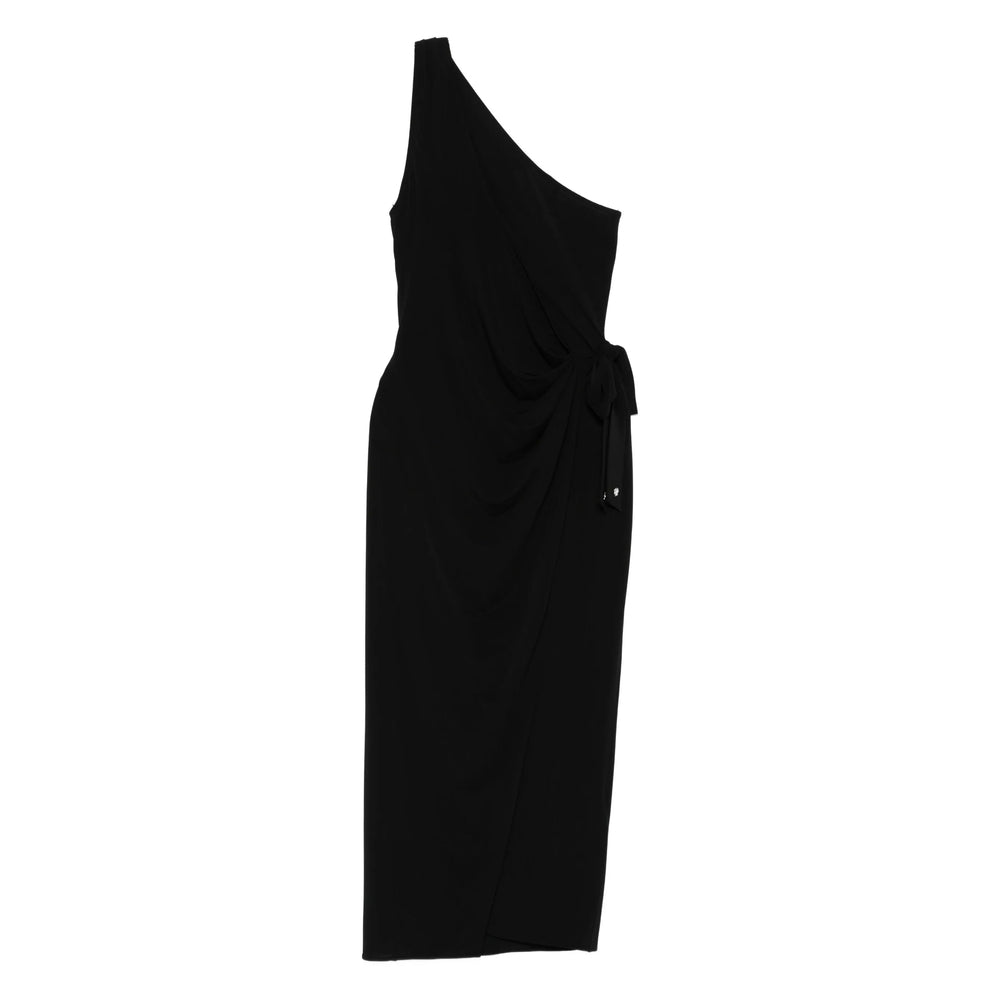 Streamlined One-shoulder Wrap Top