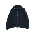 Navy Quilted Zip Hood Jacket