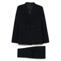 Navy Peak Lapel Blazer