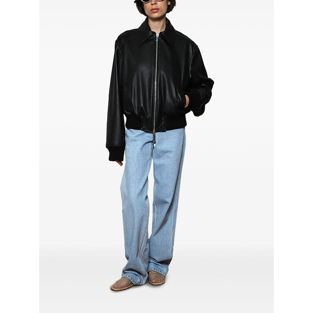 Black Lamb Skin Classic Jacket