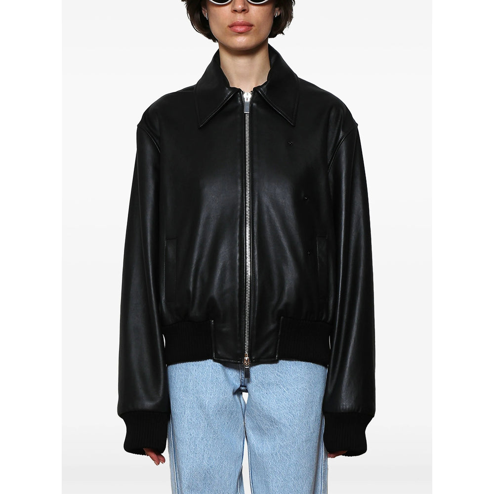 Black Lamb Skin Classic Jacket