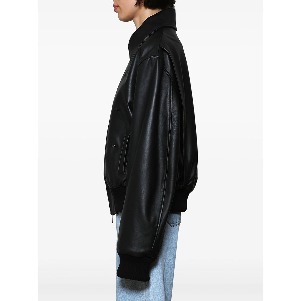 Black Lamb Skin Classic Jacket