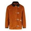 Brown Corduroy Toggle Jacket