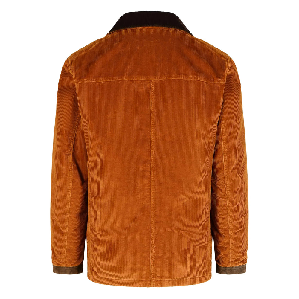 Brown Corduroy Toggle Jacket