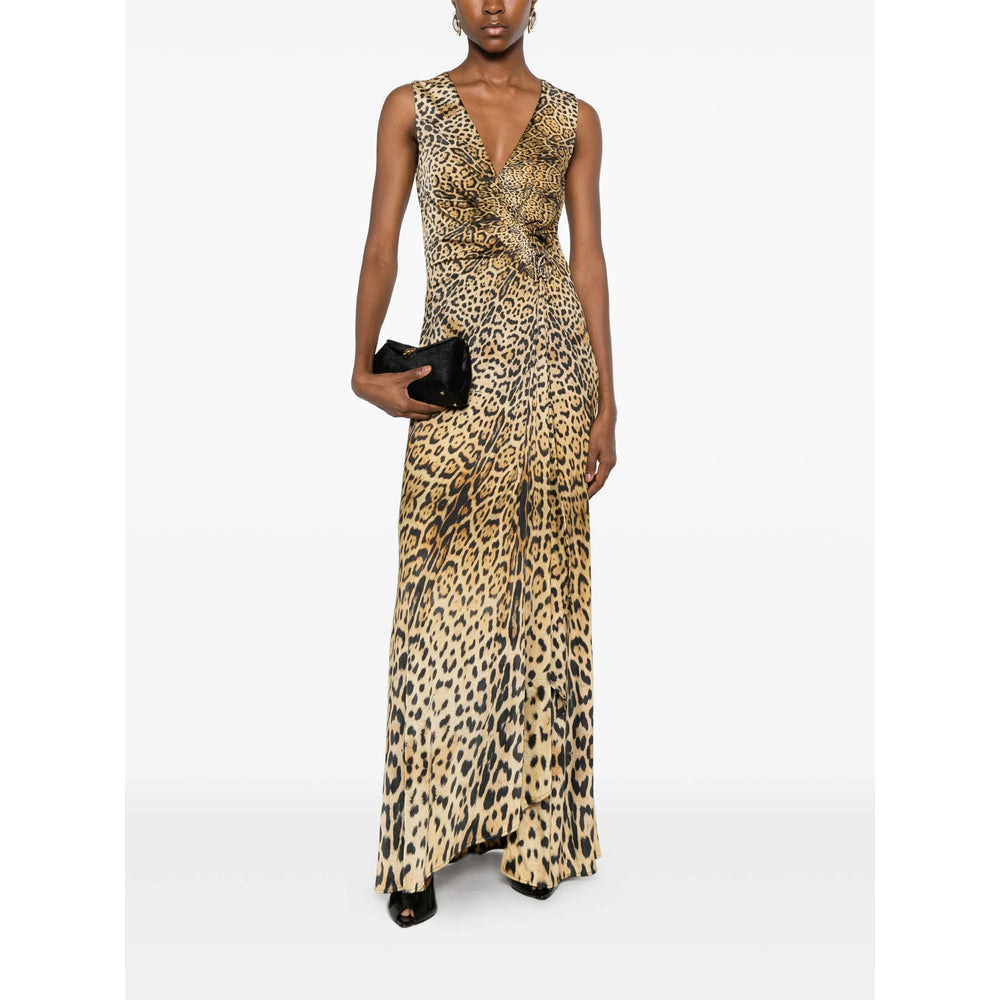 Wild Brown Animal Motif Top