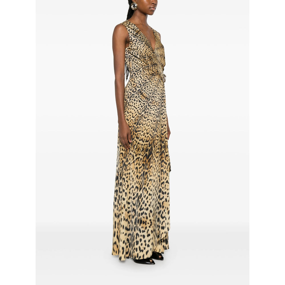 Wild Brown Animal Motif Top