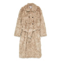 Double-breasted Angora Coat