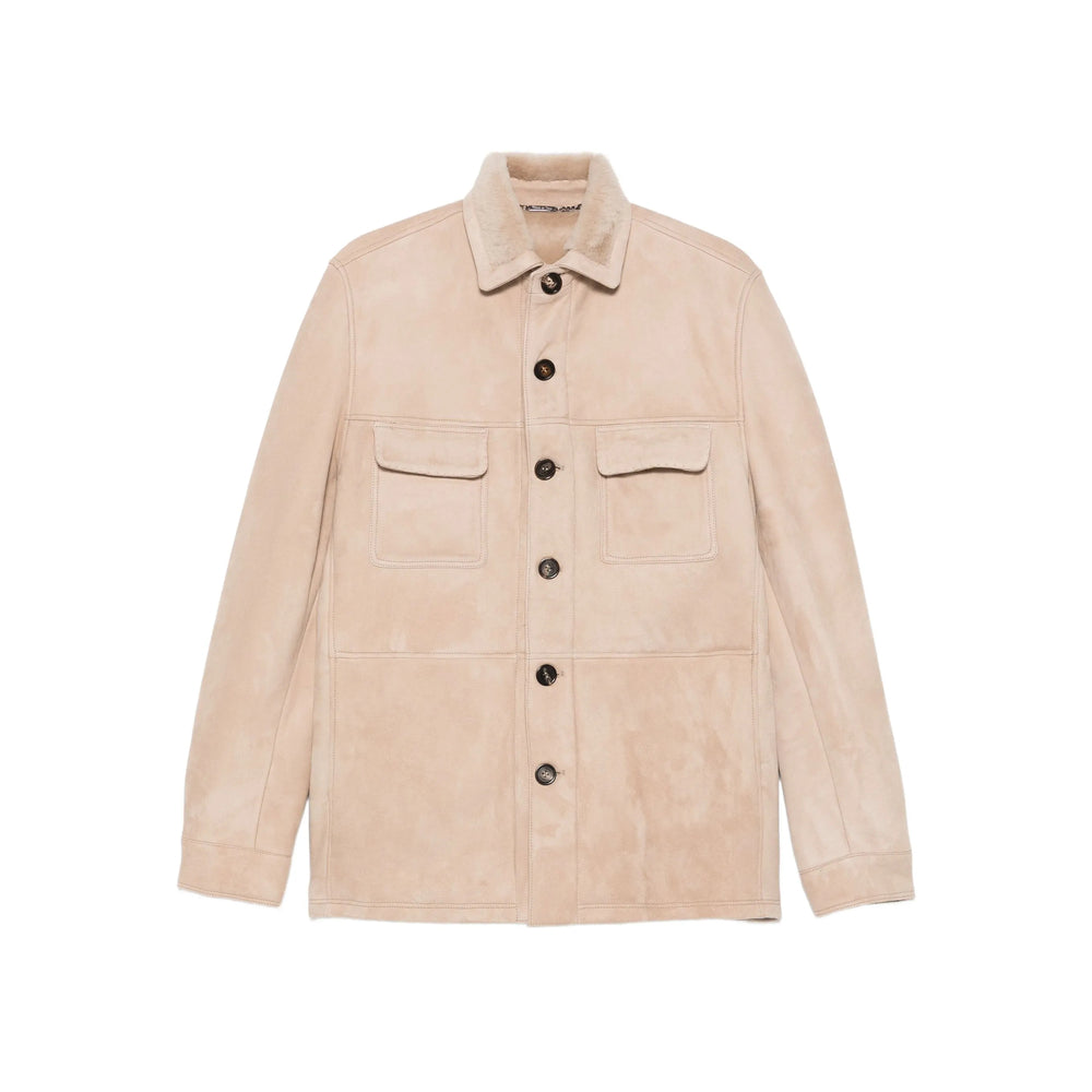 Soft Calf Suede Coat