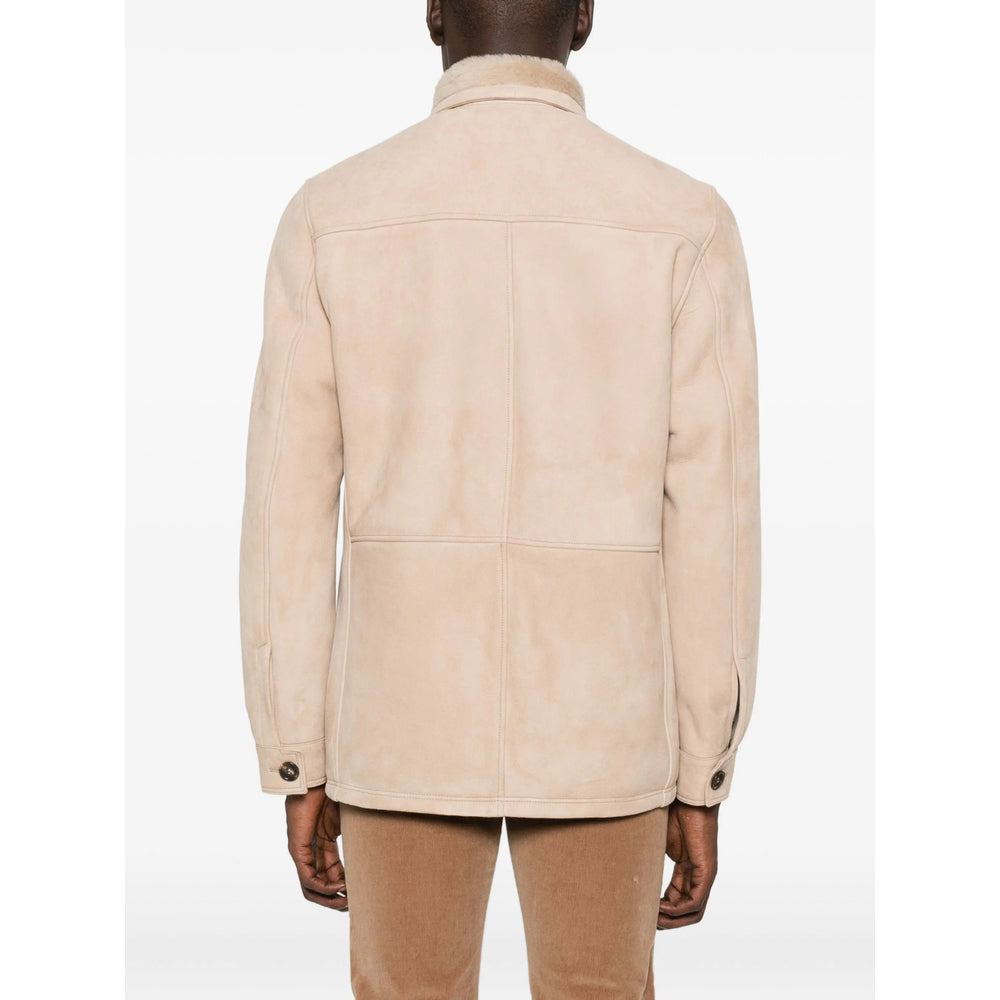 Soft Calf Suede Coat