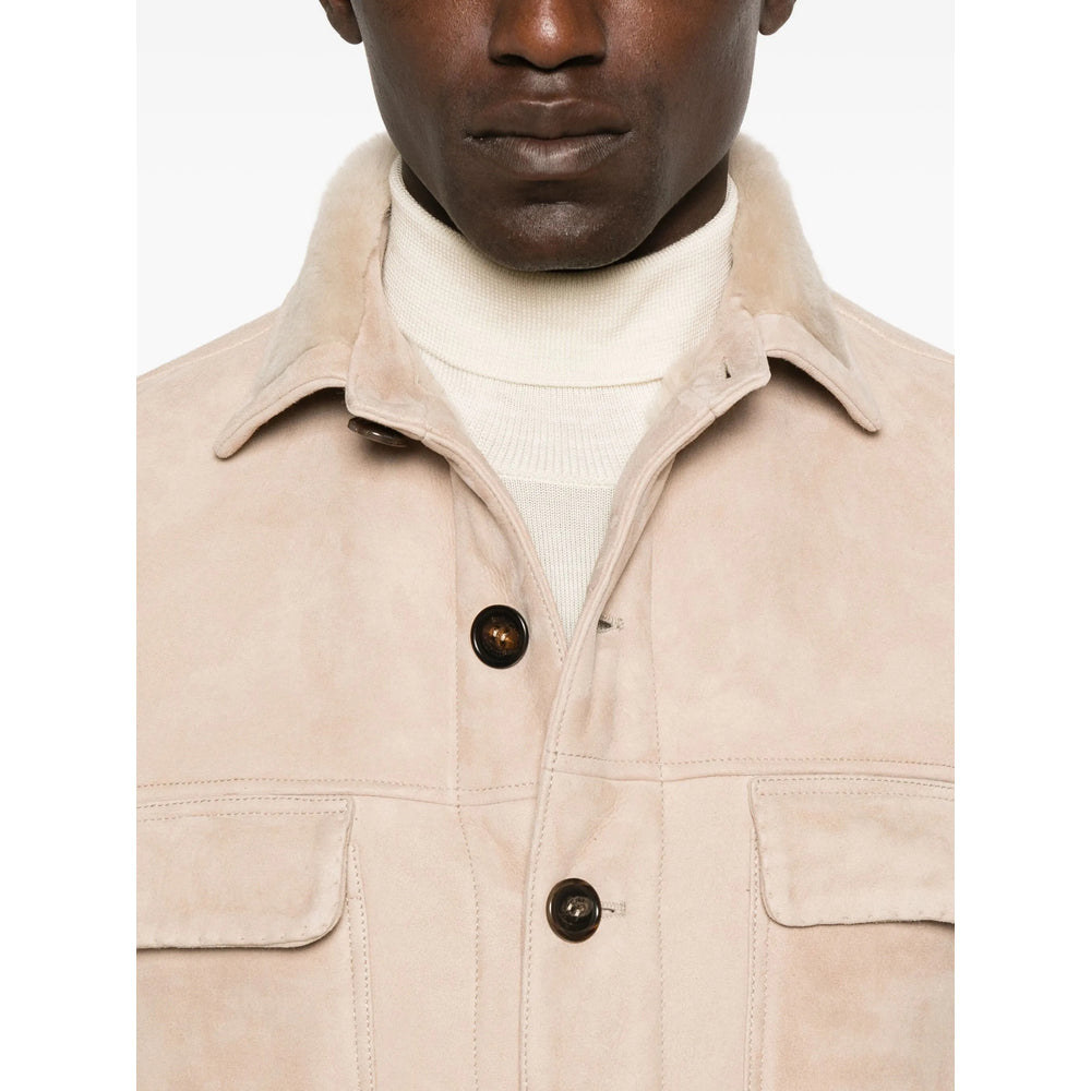 Soft Calf Suede Coat