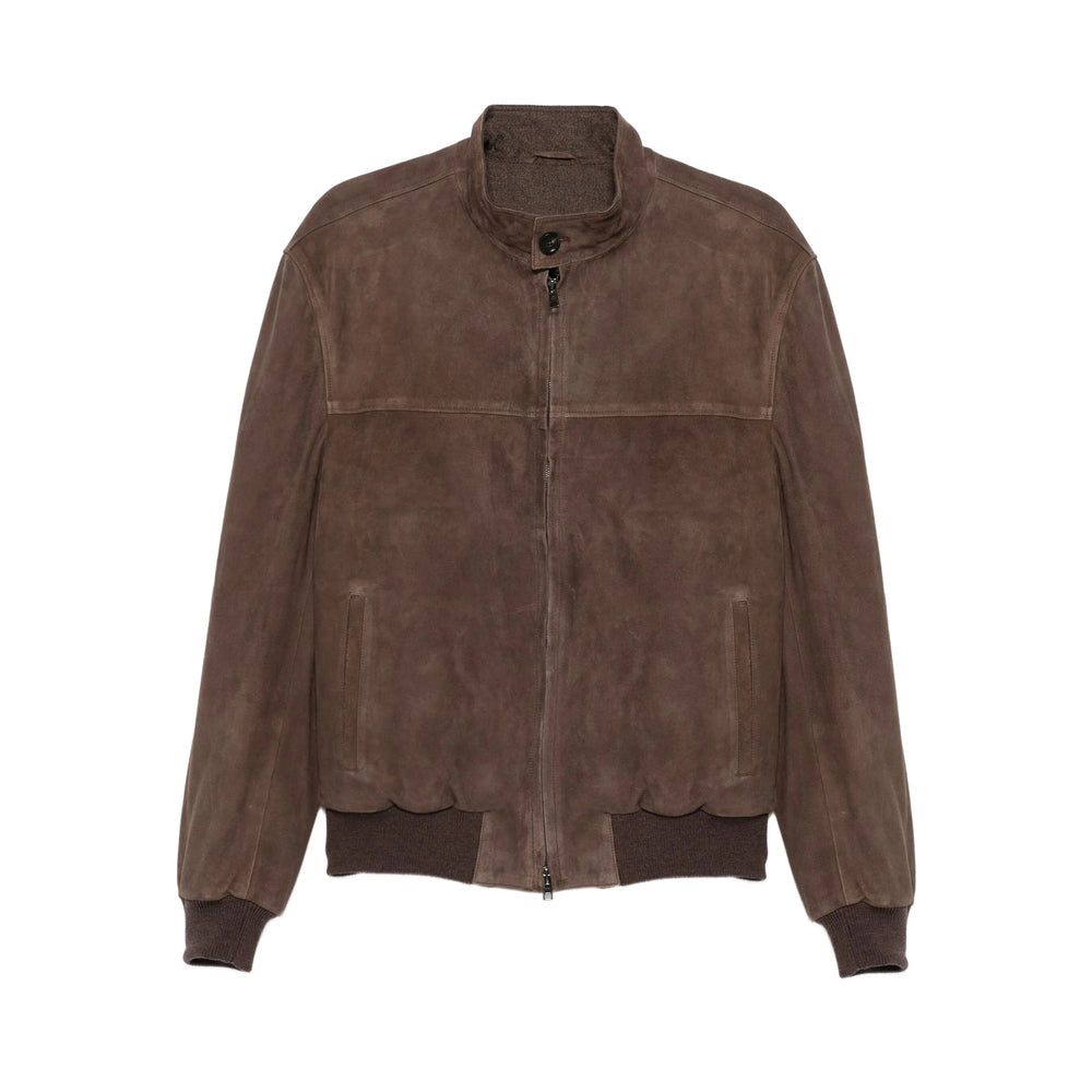 Suede Stand Coat