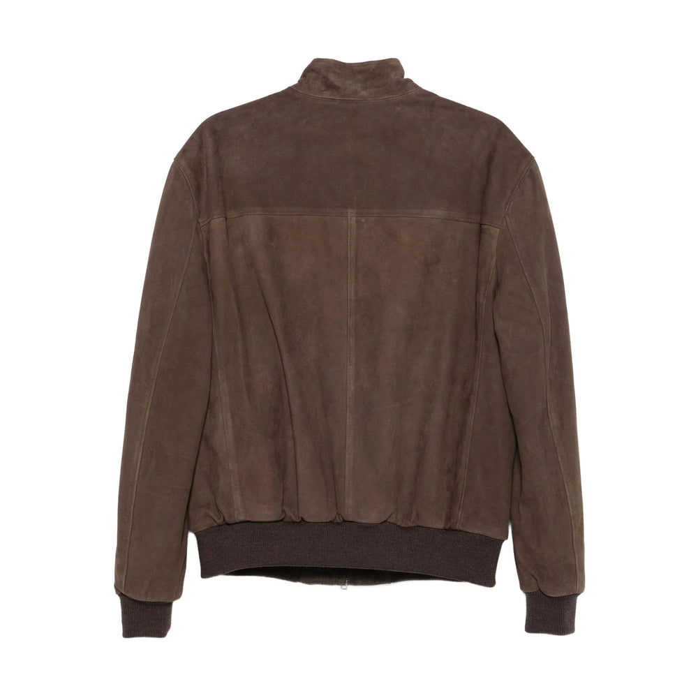 Suede Stand Coat